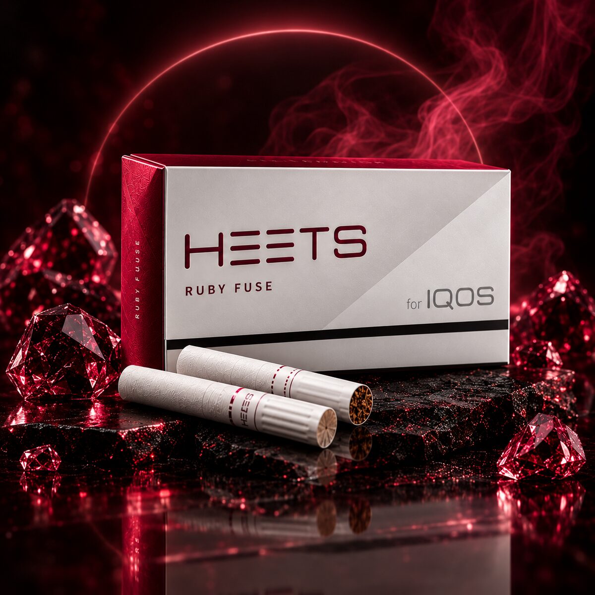 HEETS Ruby Fuse tobacco sticks for IQOS